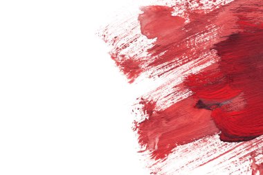 İzole fırça darbeleri