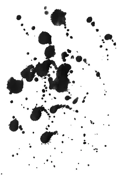 Чёрные чернила — стоковое фото