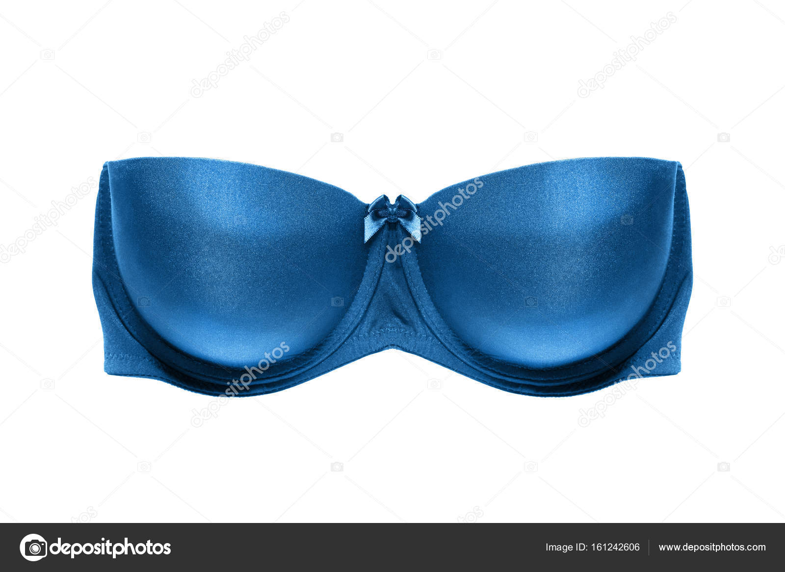 Strapless bra isolated Stock Photo by ©Tarzhanova 161242606