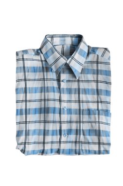 Katlanmış gömlek izole