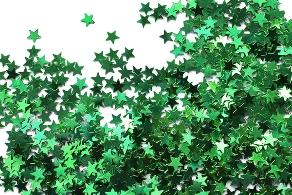 Groene glitter achtergrond — Stockfoto