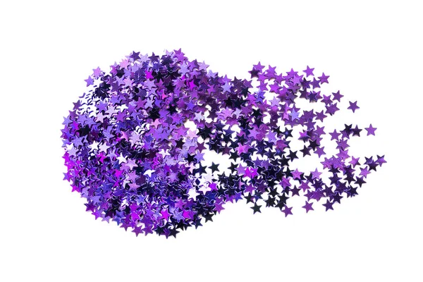 Estrelas purpúreas brilhantes — Fotografia de Stock
