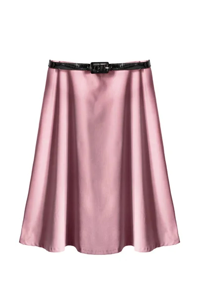 Pink skirt isolated — Stock Photo, Image