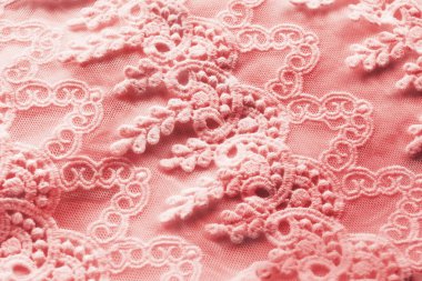 Pembe dantelli arka plan