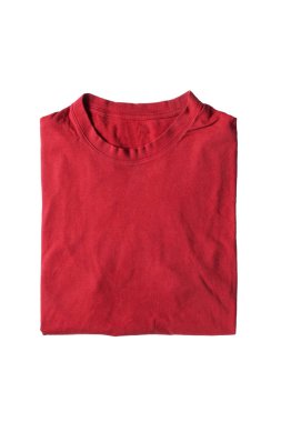 Katlanmış gömlek izole