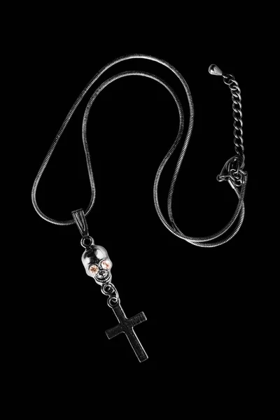 Gothic necklace isolated — Stock Photo, Image