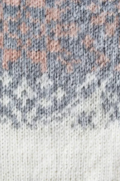 Texture tricotée en laine — Photo