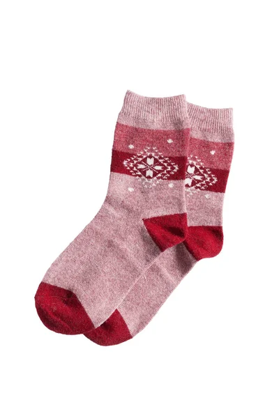 Wool socks isolated — Stock Photo, Image