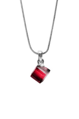 İzole kristal kolye