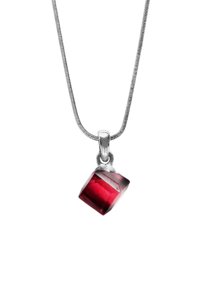 Crystal pendant isolated — Stock Photo, Image