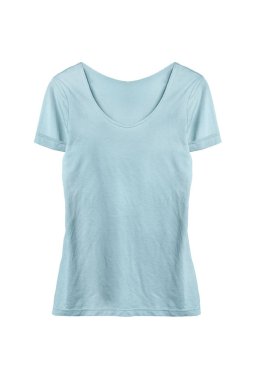izole mavi t-shirt