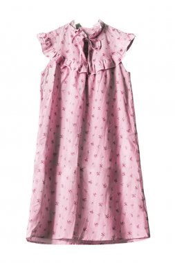 Pembe nightdress izole