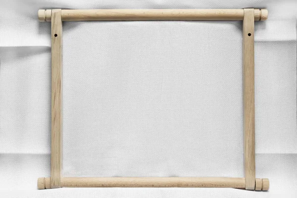 Canvas on wooden frame — Stock Photo, Image