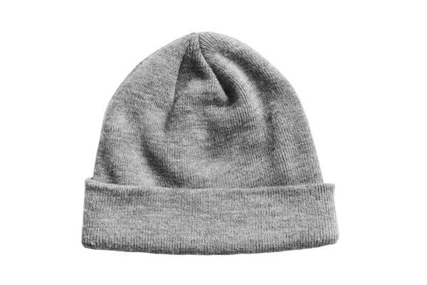 Pletený klobouk, samostatný — Stock fotografie