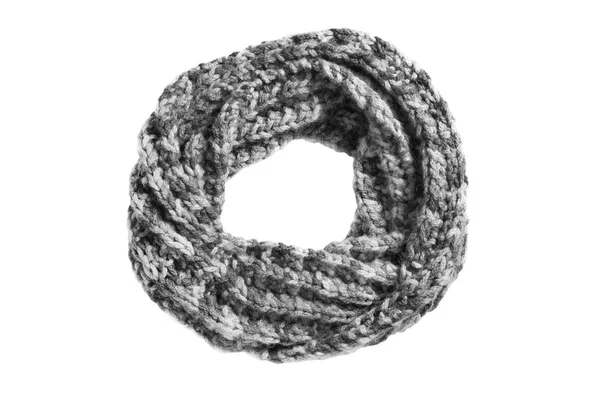 Knitted scarf isolated — Stock Photo, Image