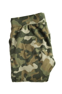 Katlanmış pantolon izole