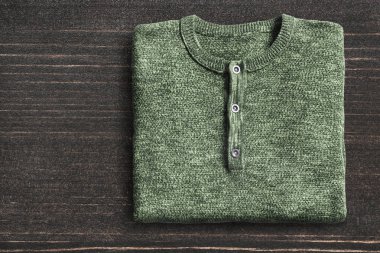 Kazak ahşap arka plan üzerinde