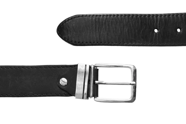Cintura preta isolada — Fotografia de Stock