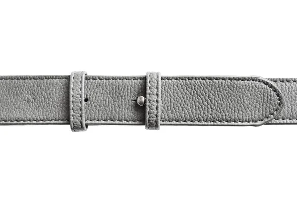 Grey belt isolated — Stock Photo, Image