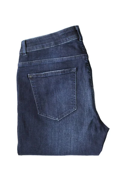 Gefaltete Jeans — Stockfoto