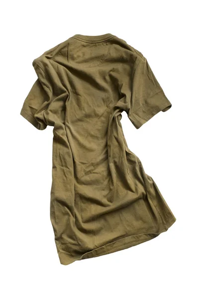 T-shirt enrugada isolada — Fotografia de Stock