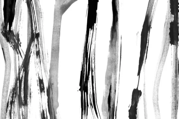 Fekete-fehér festékcsíkok — Stock Fotó
