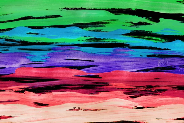 Fondo pintado colorido abstracto — Foto de Stock