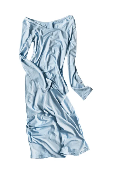 Crumpled dress isolated