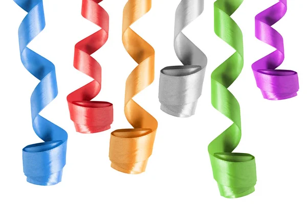 Izolované barevné pásky — Stock fotografie