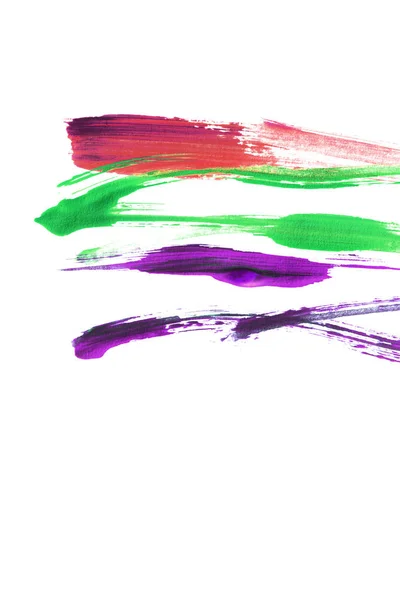 Renkli boya çizgileri — Stok fotoğraf