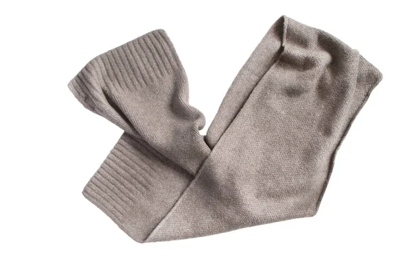 Шерстяний шарф ізольований — стокове фото