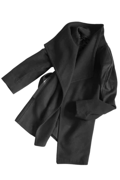 Black coat isolated — Stock Photo, Image