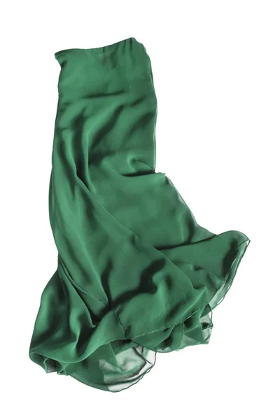 Зеленая юбка изолирована — стоковое фото
