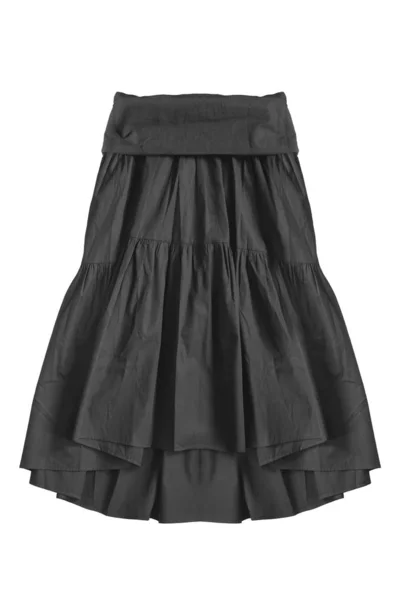 Black skirt isolated — Stock Photo, Image