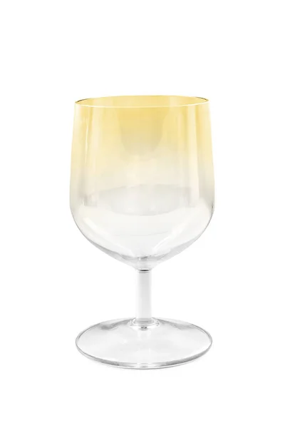 黄色のワイングラス — ストック写真