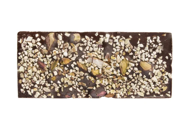 Шоколад у плитці ізольовані — стокове фото