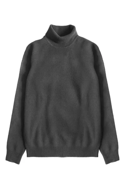 Sort sweater isoleret - Stock-foto