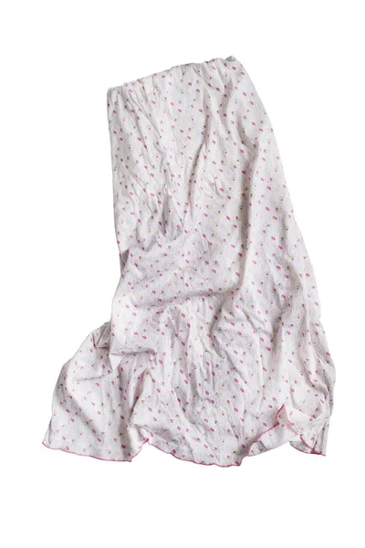 Cotton skirt isolated — Stock Photo, Image