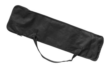 Beyaz arka planı olan siyah tekstil davası