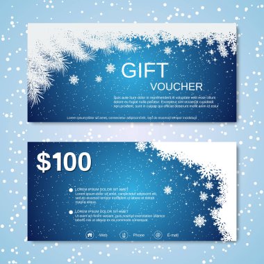 Noel ve yeni yıl hediye çeki