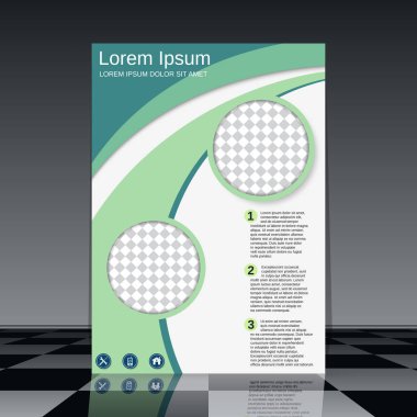 Profesyonel iş ilanı vektör tasarımı