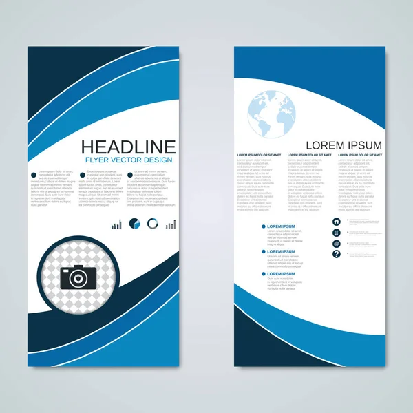 Moderne roll-up banners vector design — Stockvector