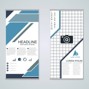 Modern toplu iş afiş şablon vektör