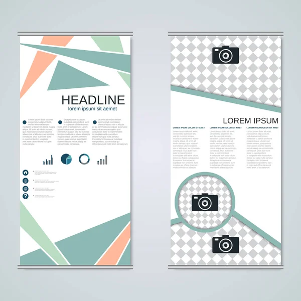 Modern toplu iş afiş şablon vektör