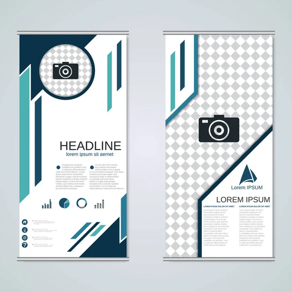 Modern toplu iş afiş şablon vektör