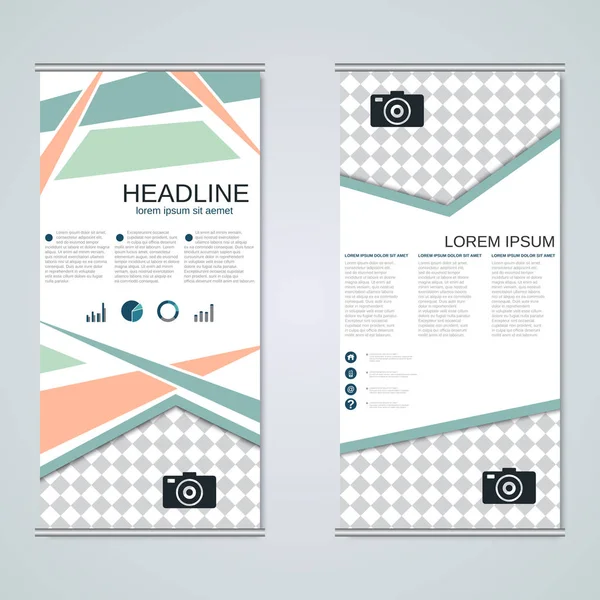 Modern toplu iş afiş şablon vektör