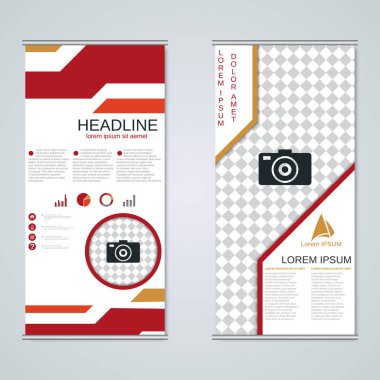 Modern toplu iş afiş şablon vektör