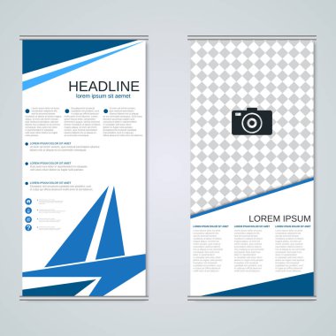 Modern toplu iş afiş şablon vektör