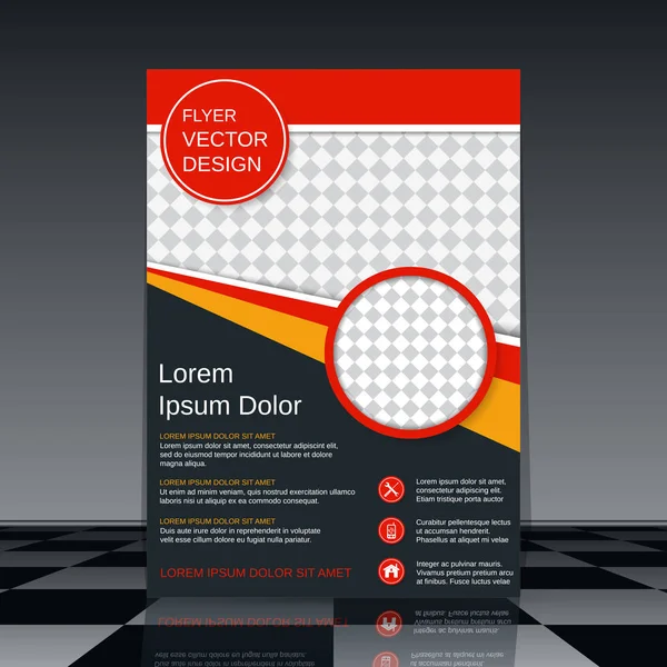 Profesyonel el ilanı vektör tasarım şablonu