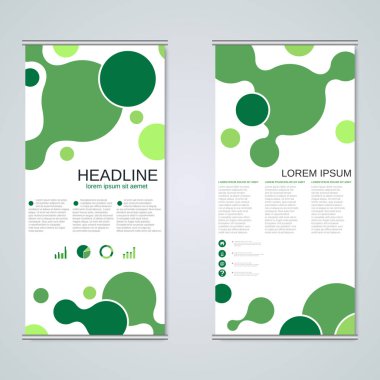 Modern toplu iş afiş şablon vektör